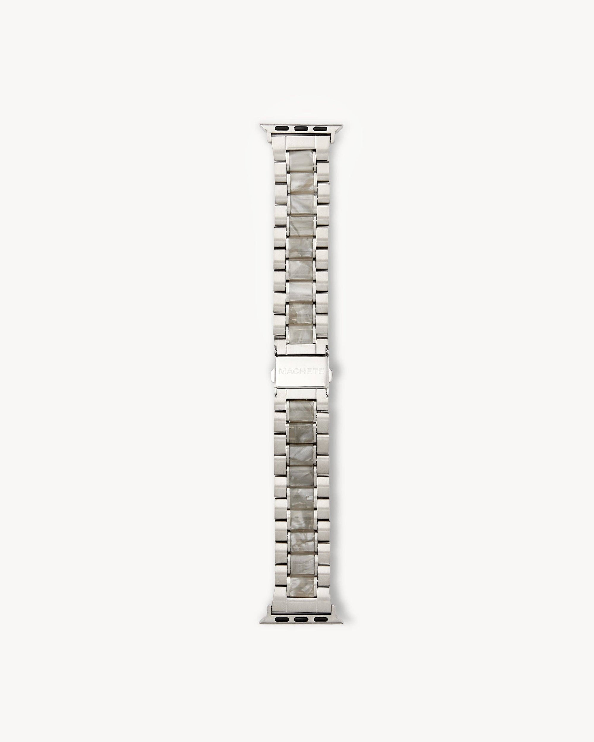 MACHETE - Boyfriend Apple Watch Band in Grey Shell
