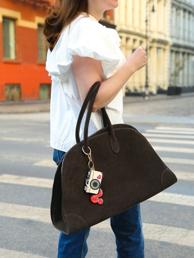 Solar Eclipse - Bag Charm + Keychain - Cherry Tomatoes