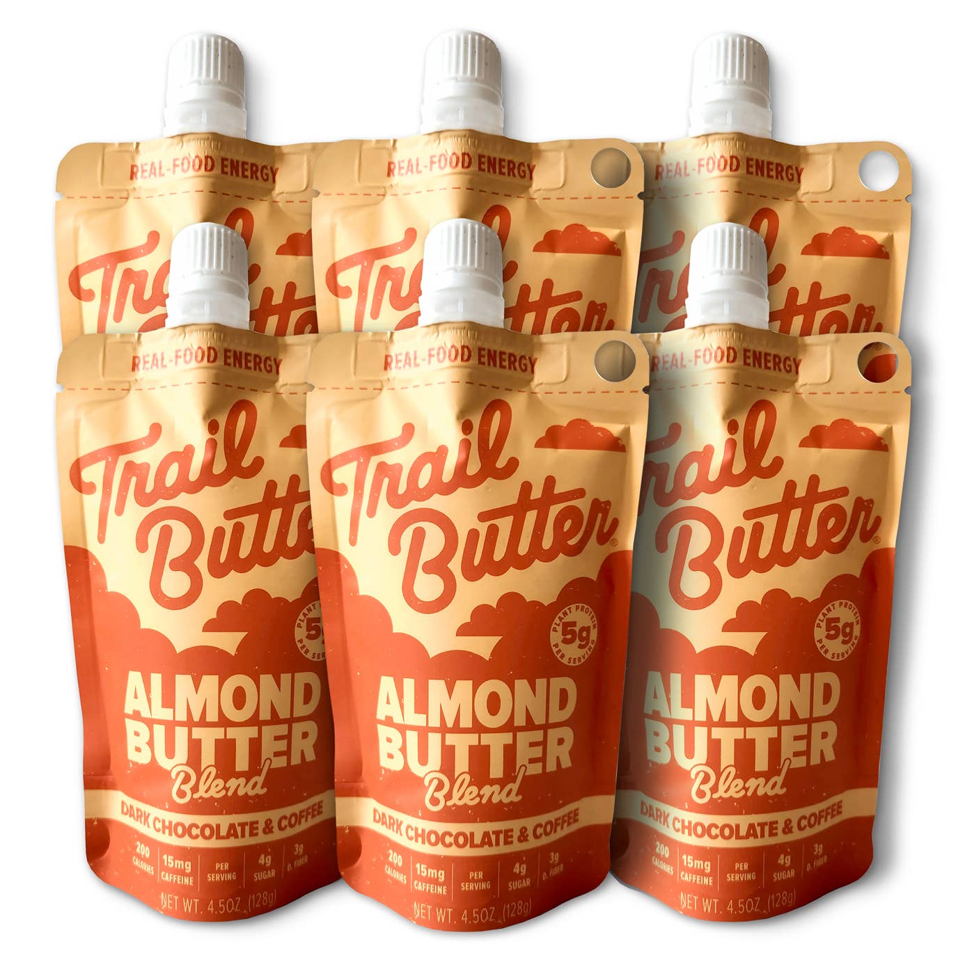 Trail Butter - Almond Butter - Dark Chocolate & Coffee - 4.5 oz