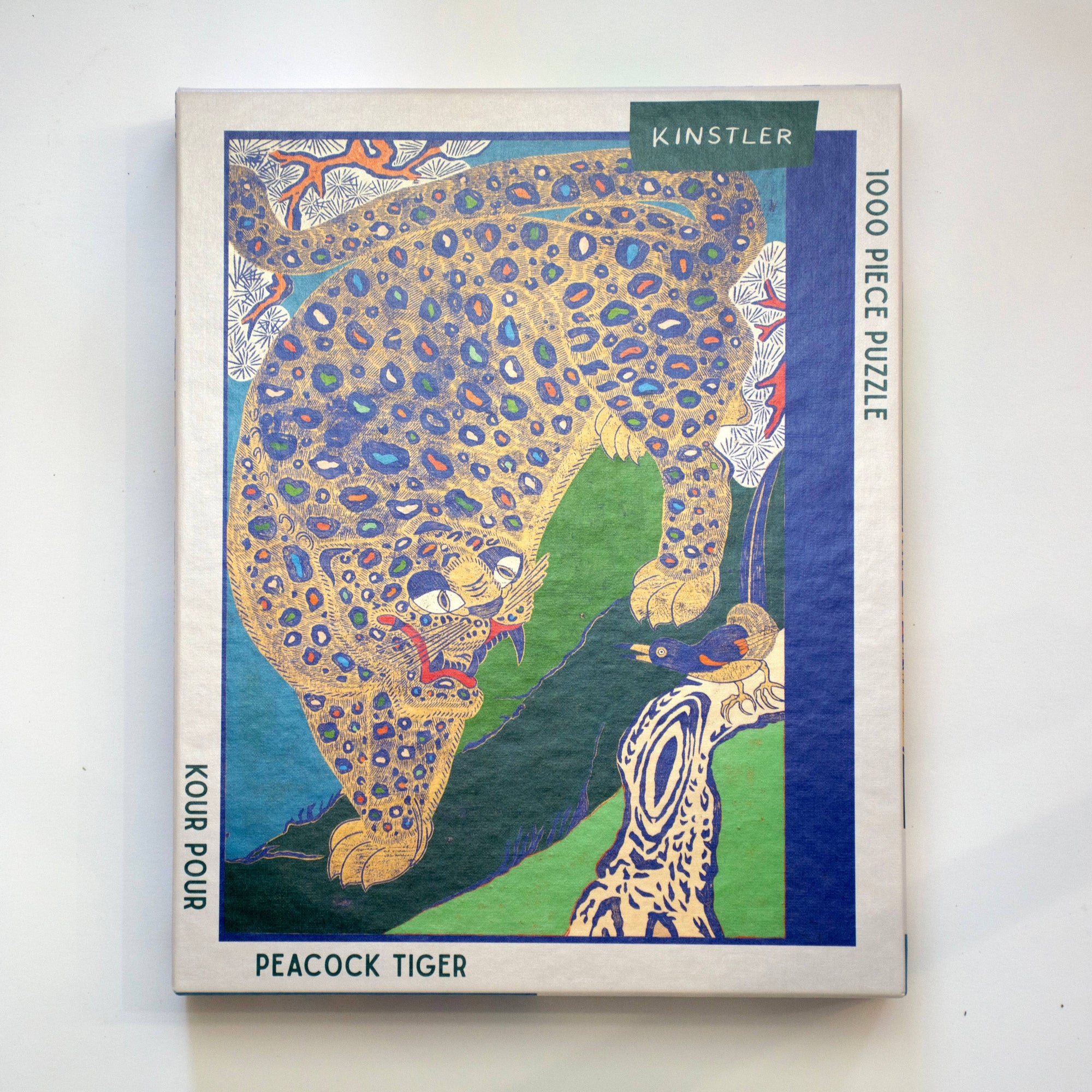 Kinstler Puzzles - Peacock Tiger