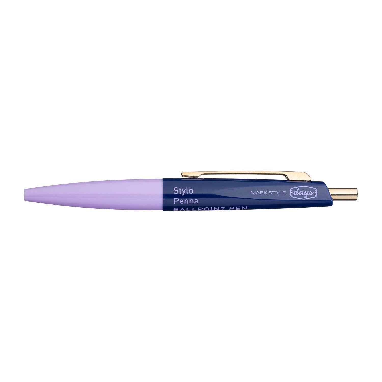 MARK'STYLE - Mini Ball Ink Pen - Beige-Mint
