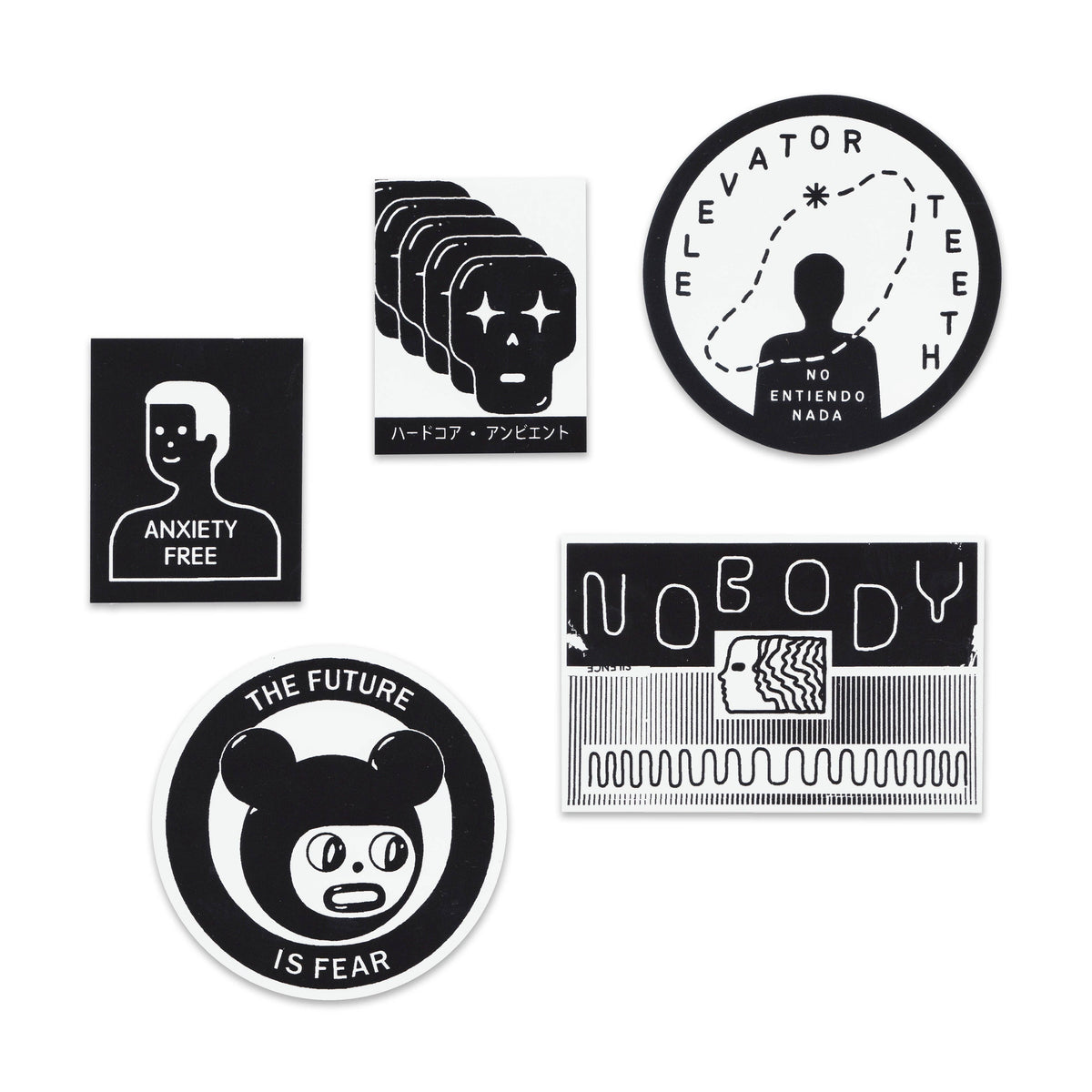 Ambient Sticker AMBIENT FRIEND - Sticker Set: Misc 1