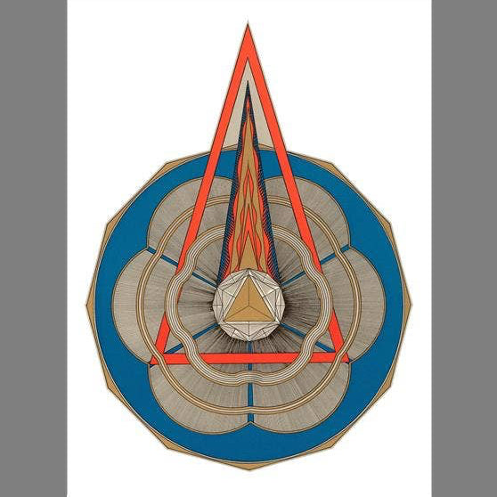 Olga Fröbe-Kapteyn - Om Mani Padme Hum - Sticker