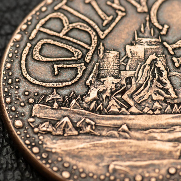 Labyrinth - Goblin King and Goblin City Copper Coin
