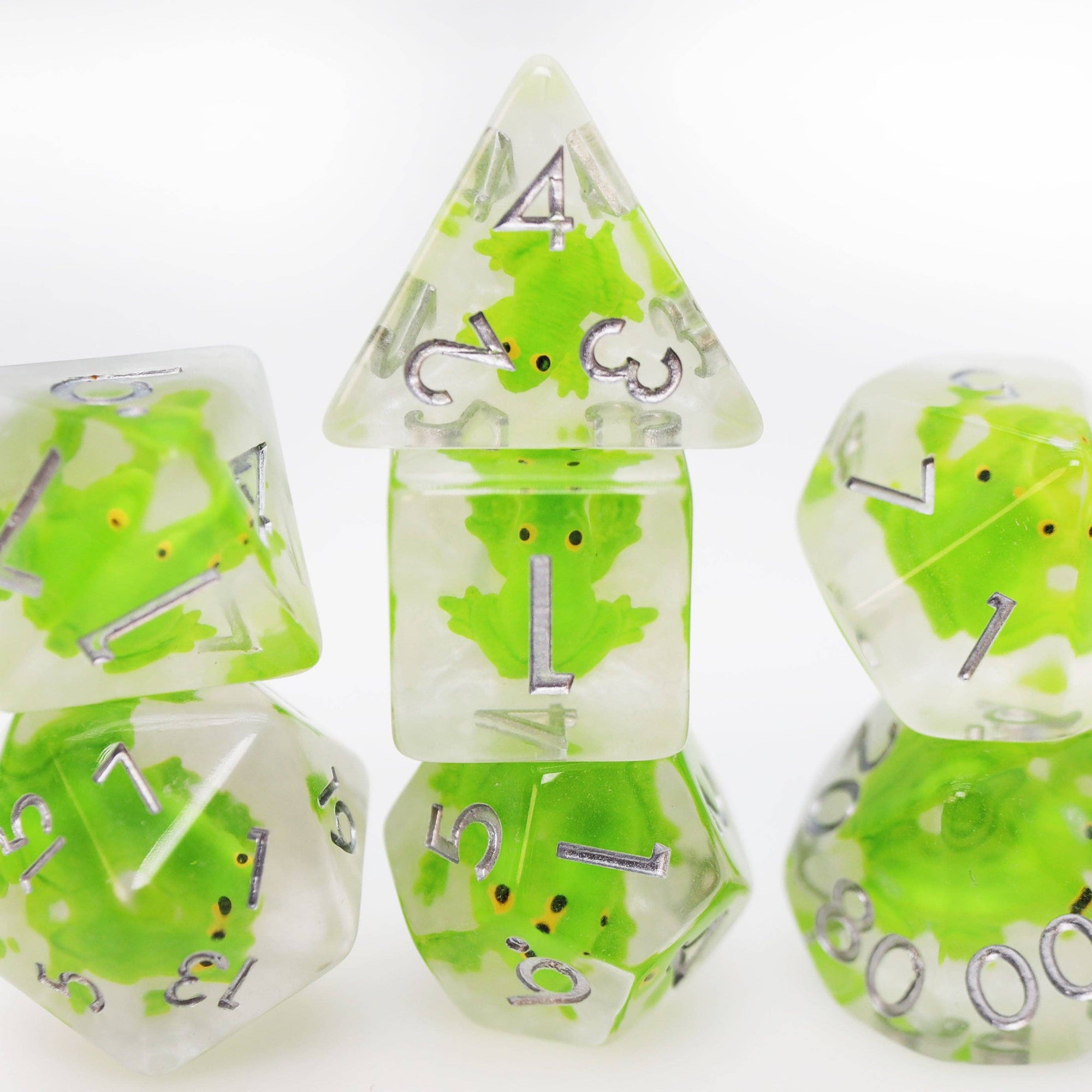 Frozen Frog RPG Dice Set