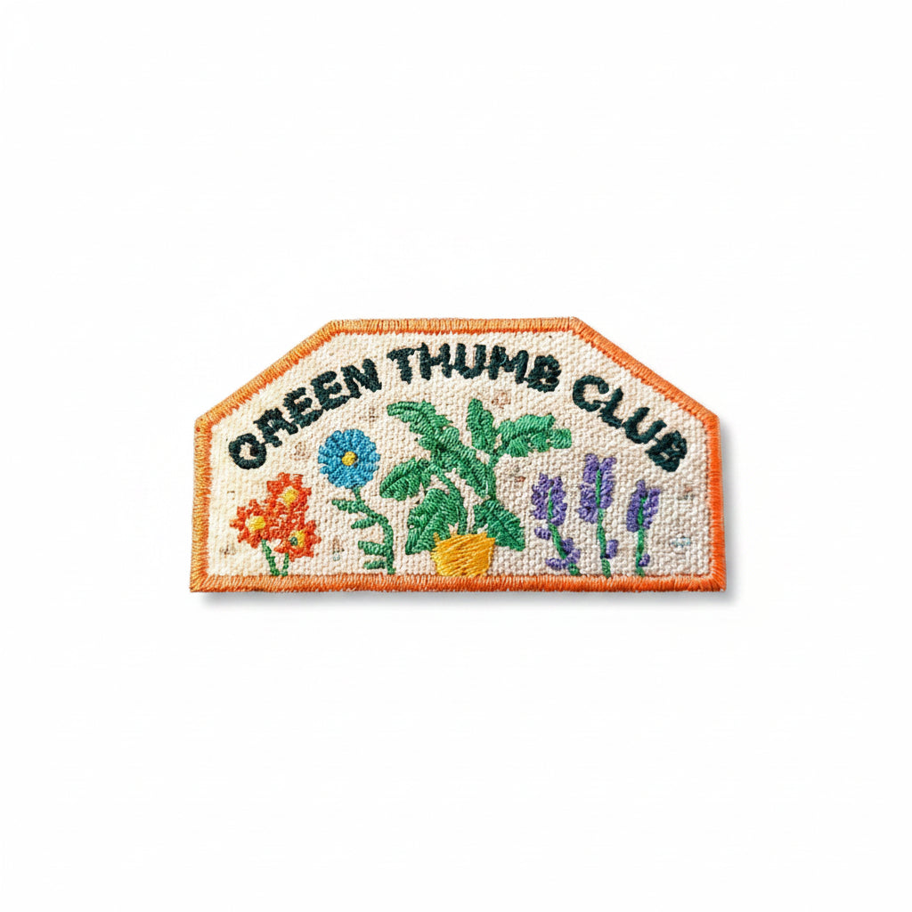 The Space Bureau - Green Thumb Club Patch - Iron-on