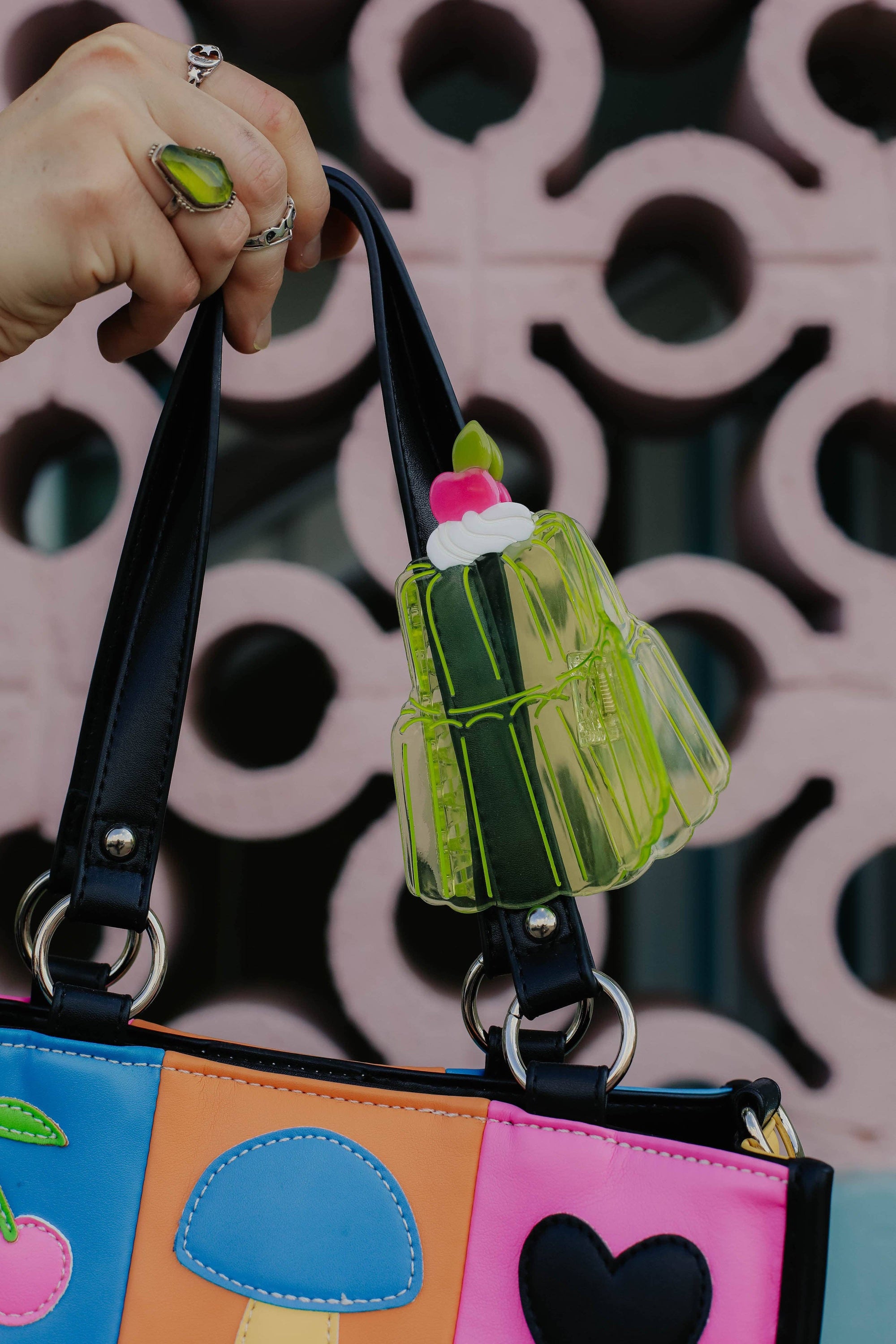 CHUNKS Hair Claw Clip - Jello
