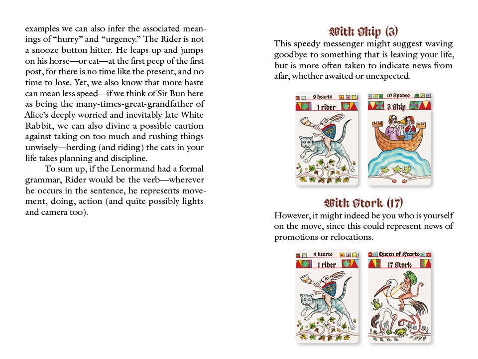The Marginal Lenormand: An Irreverent Oracle