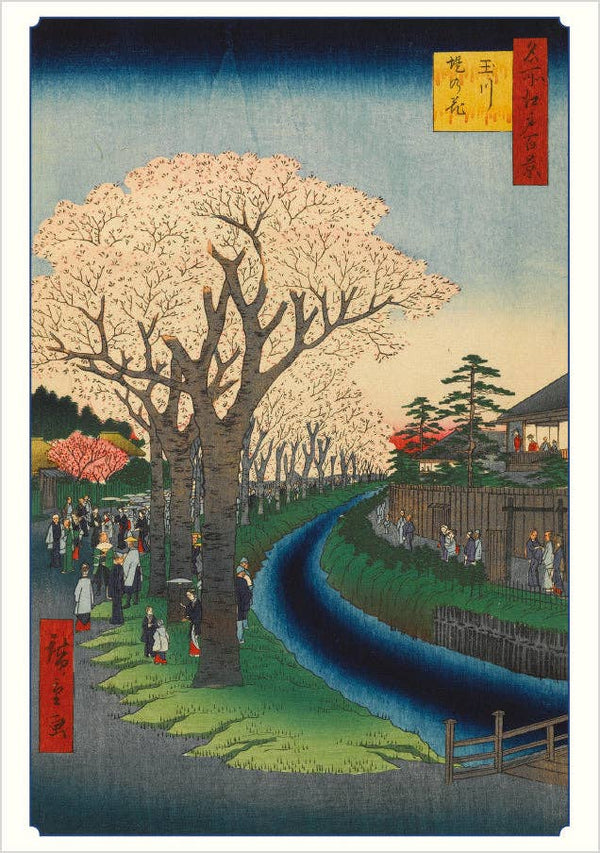Cherry Blossoms Boxed Notecard Assortment by Hiroshige