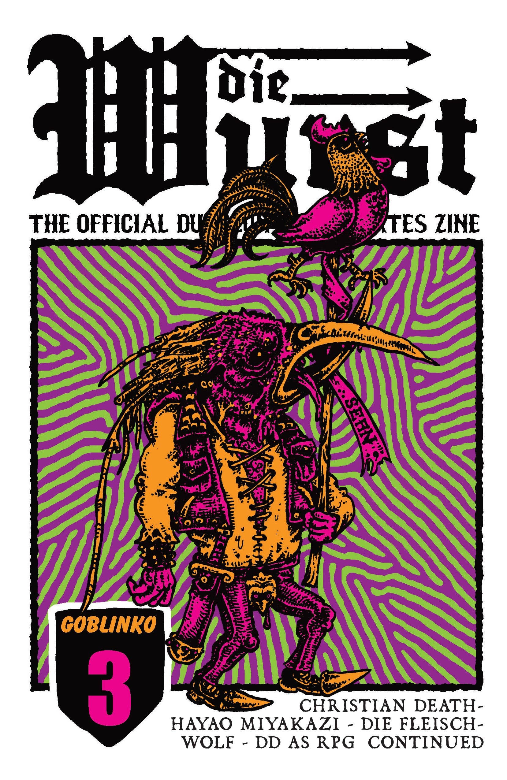 GOBLINKO - Die Wurst Zines 1-4 at Space Camp in Portland, Oregon