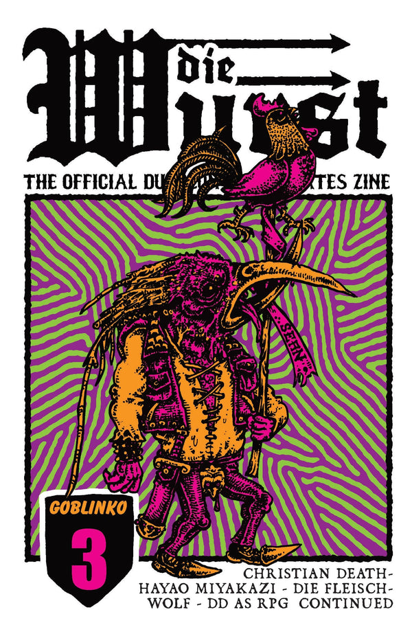 GOBLINKO - Die Wurst Zines 1-4 at Space Camp in Portland, Oregon