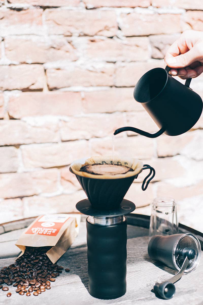Hario- V60 Metal Coffee Dripper 02 - Silver