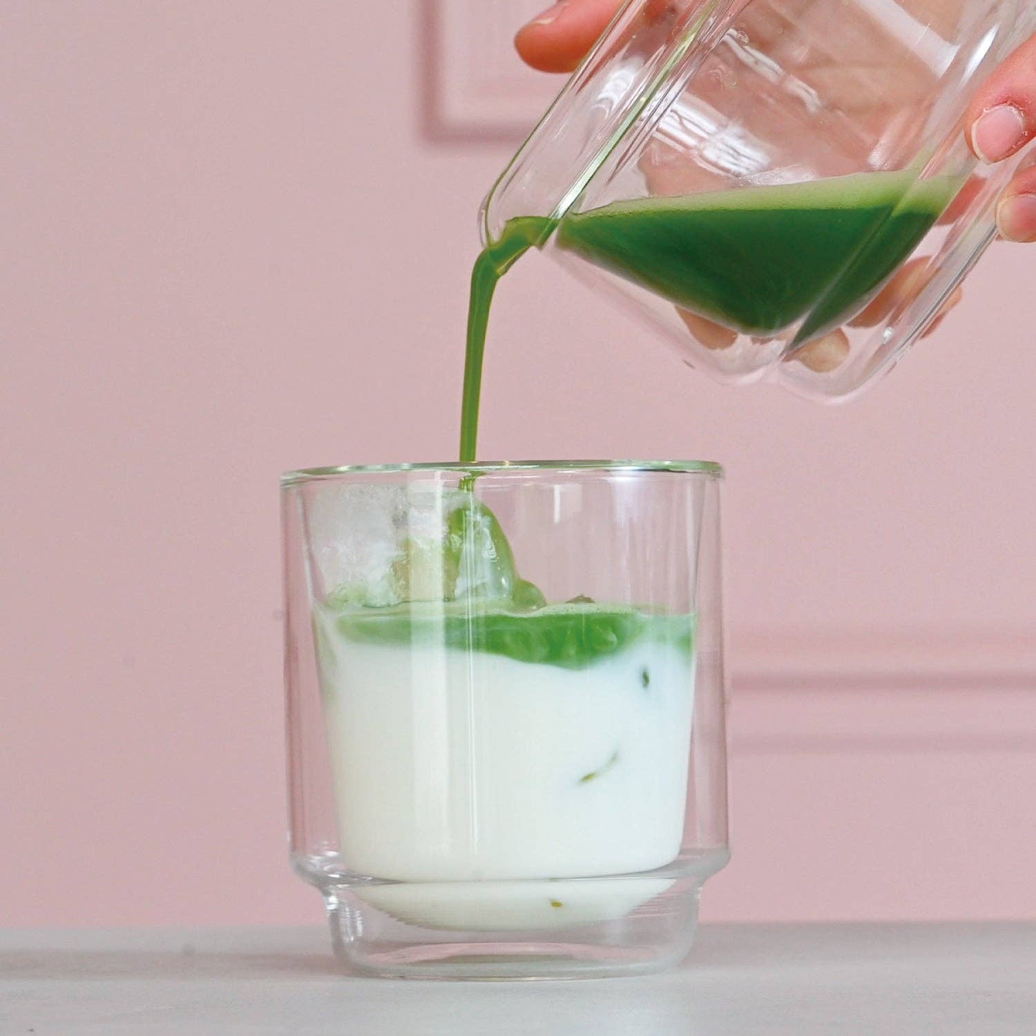 Hario - Double-Walled Matcha Cup 370mL - Pink