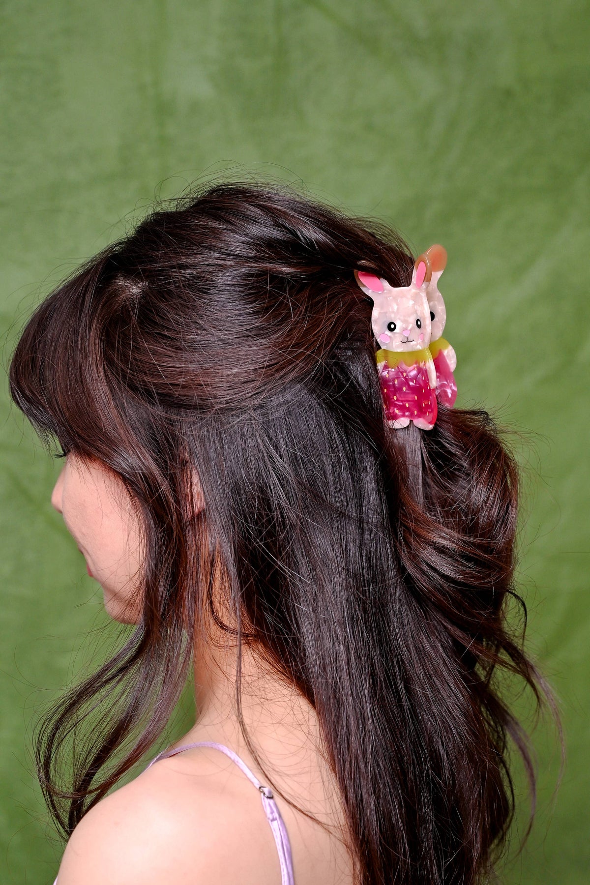 Not Picasso - Strawbunny Hair Claw
