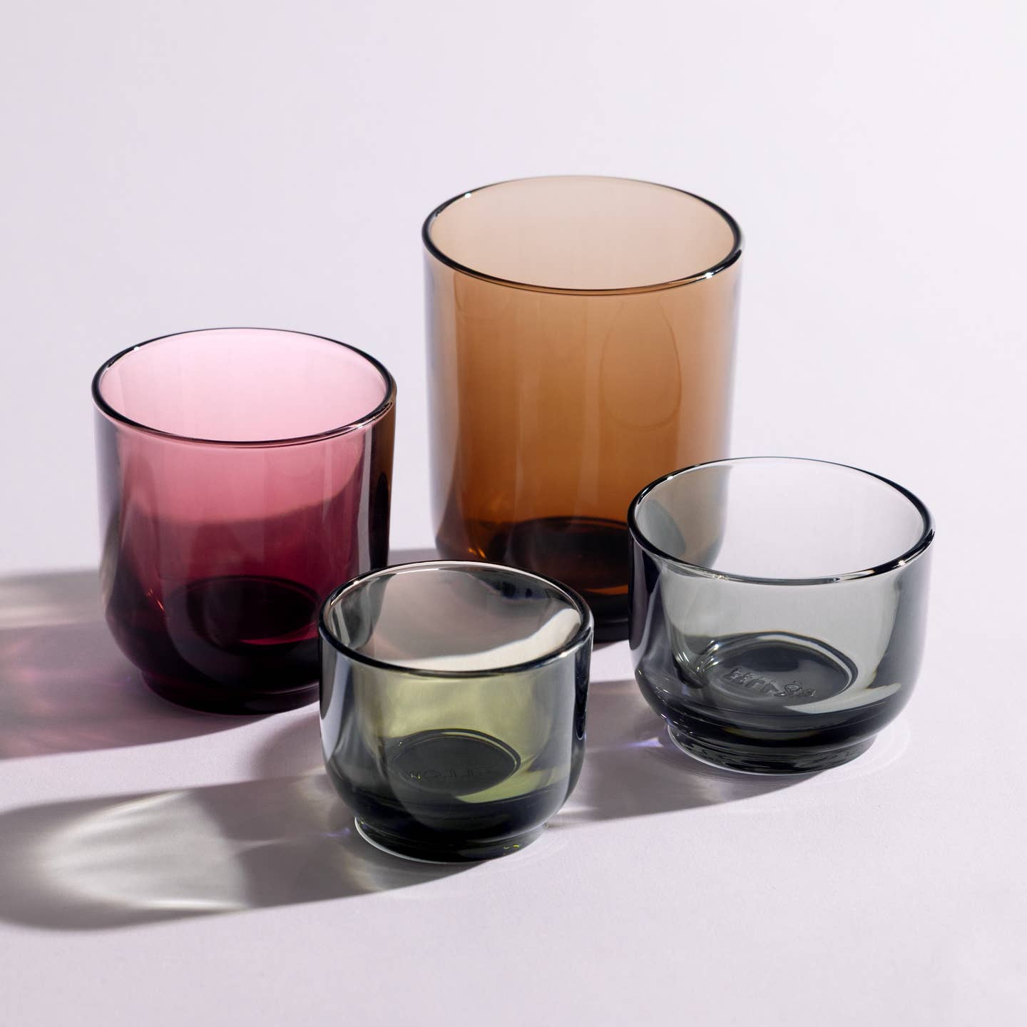 FELLOW - Pirch Cortado Glass Set  - Garnet