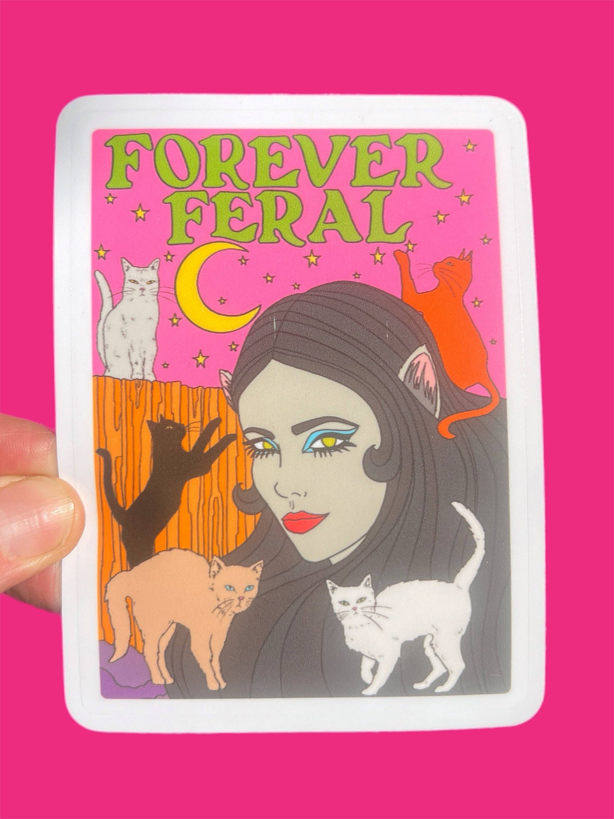 Forever Feral - Sticker
