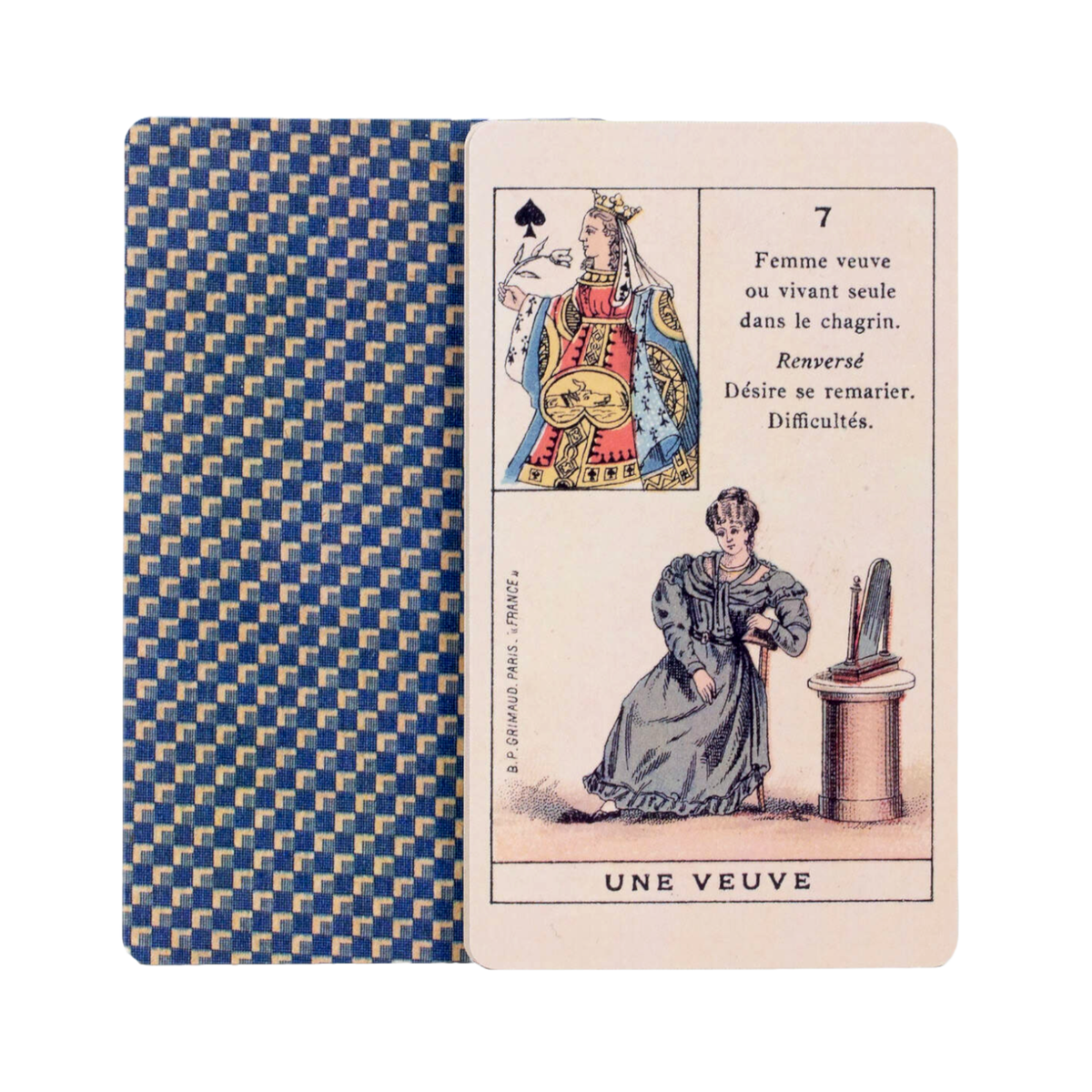 1875 Le Petit Cartomancien - Petit Lenormand Deck & Guide