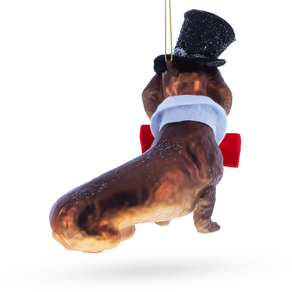 Basset Hound - Glass Ornament