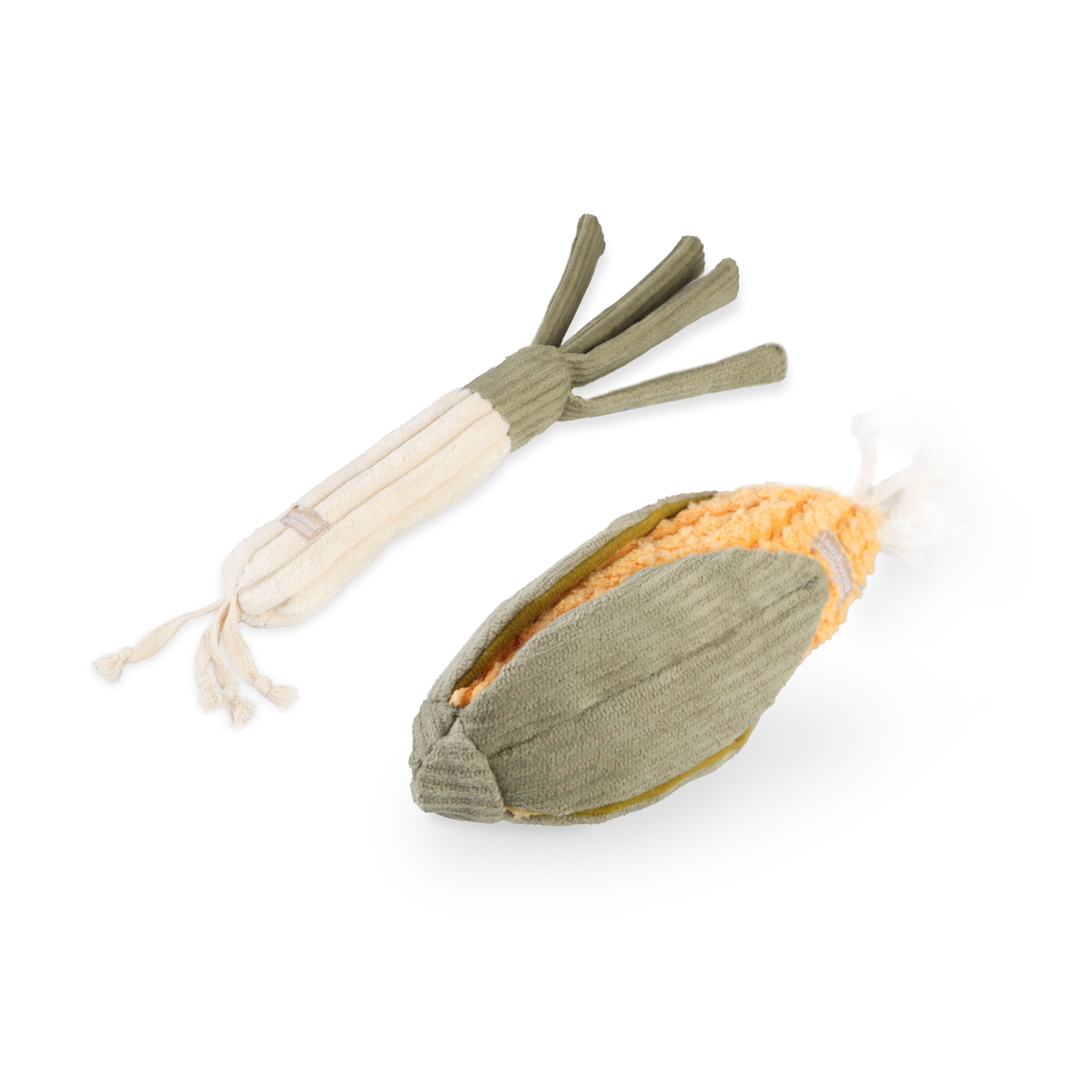 Lambwolf Collective - Corn + Leek Set // Enrichment Dog Toy