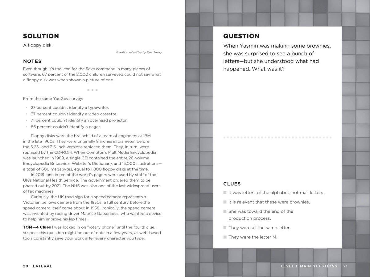 Lateral: Wonderful Answers to Weird Questions by Tom Scott & David Bodycombe