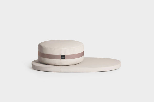 Walden - Meditation Cushion + Mat Set - Clay