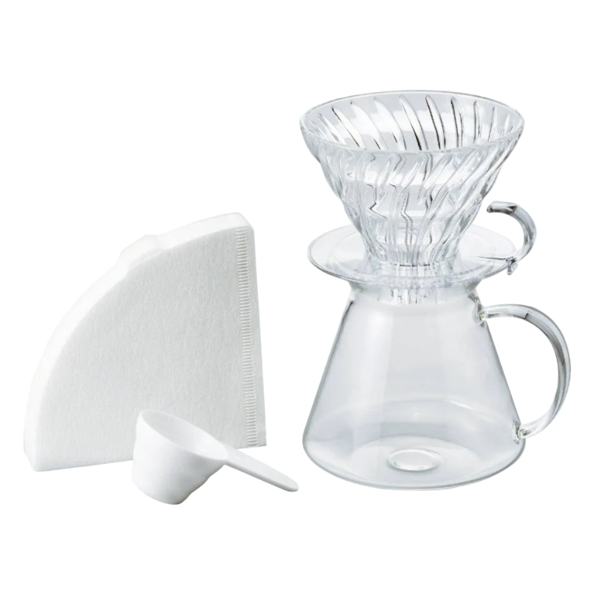 Hario - V60 "Simply" Glass Pour Over Kit - 600mL