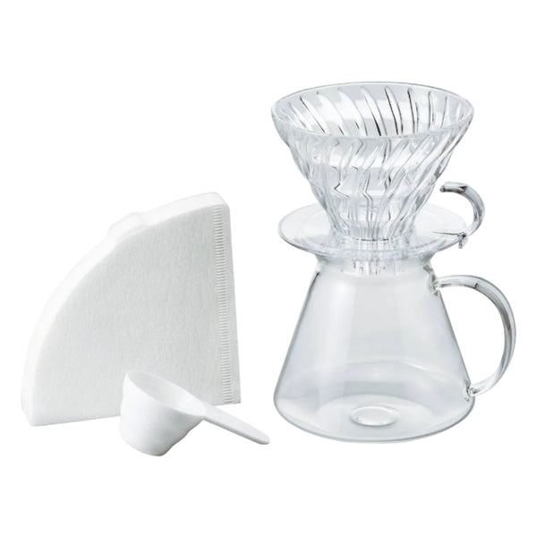 Hario - V60 "Simply" Glass Pour Over Kit - 600mL