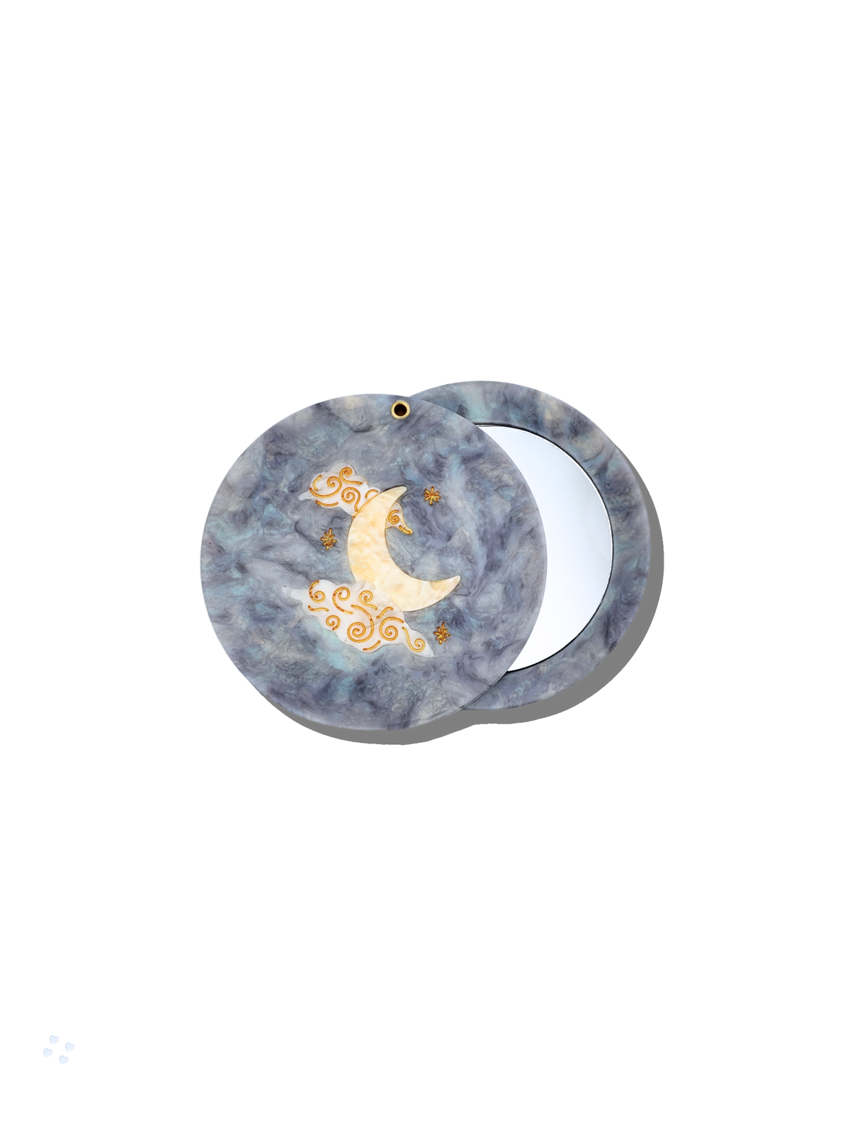 Solar Eclipse - Compact Mirror - Celestial Moon