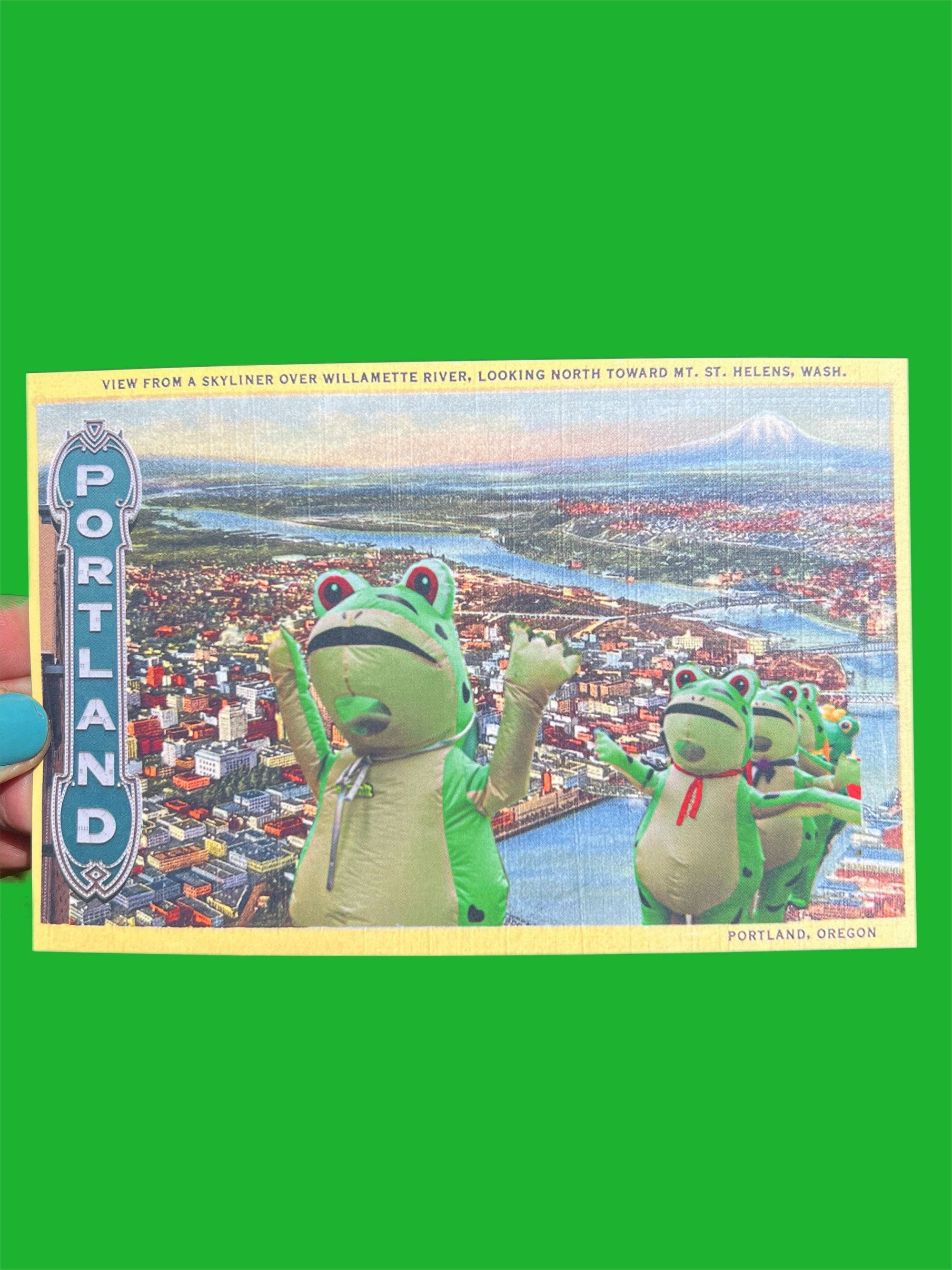 Astral Weekend - POSTCARD Portland Frogs