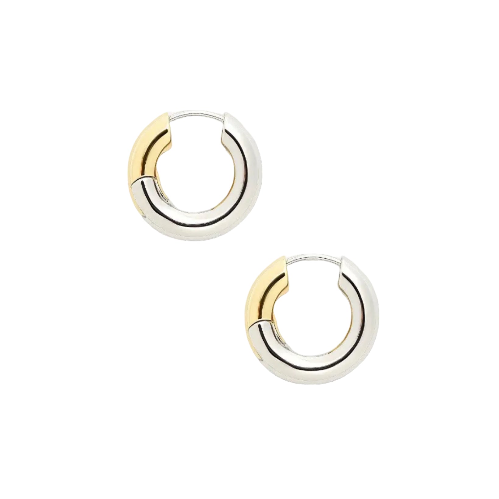 MACHETE - 3/4 Chunky Hoops - Silver