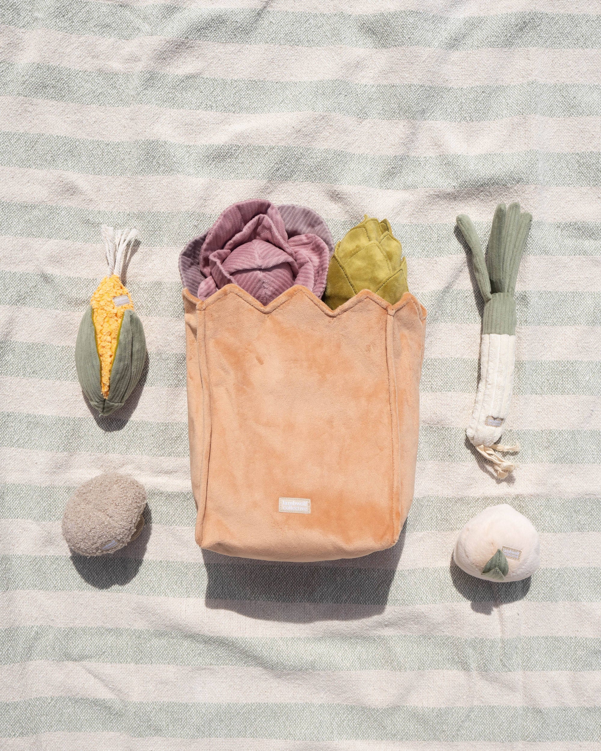 Lambwolf Collective - FARMER'S MARKET SET // ENRICHMENT TOY SET// SNUFFLE TOY