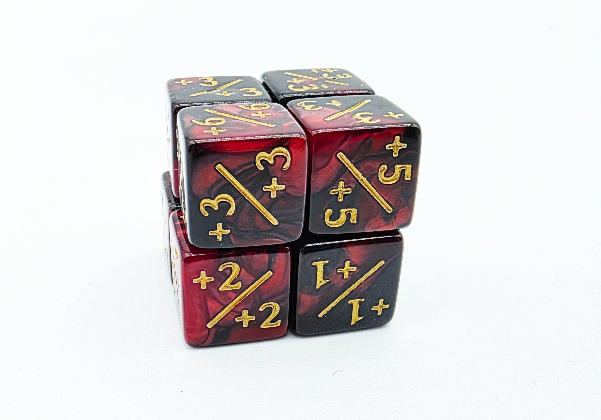 Foam Brain Games - Red & Black +1/+1 Magic Counters