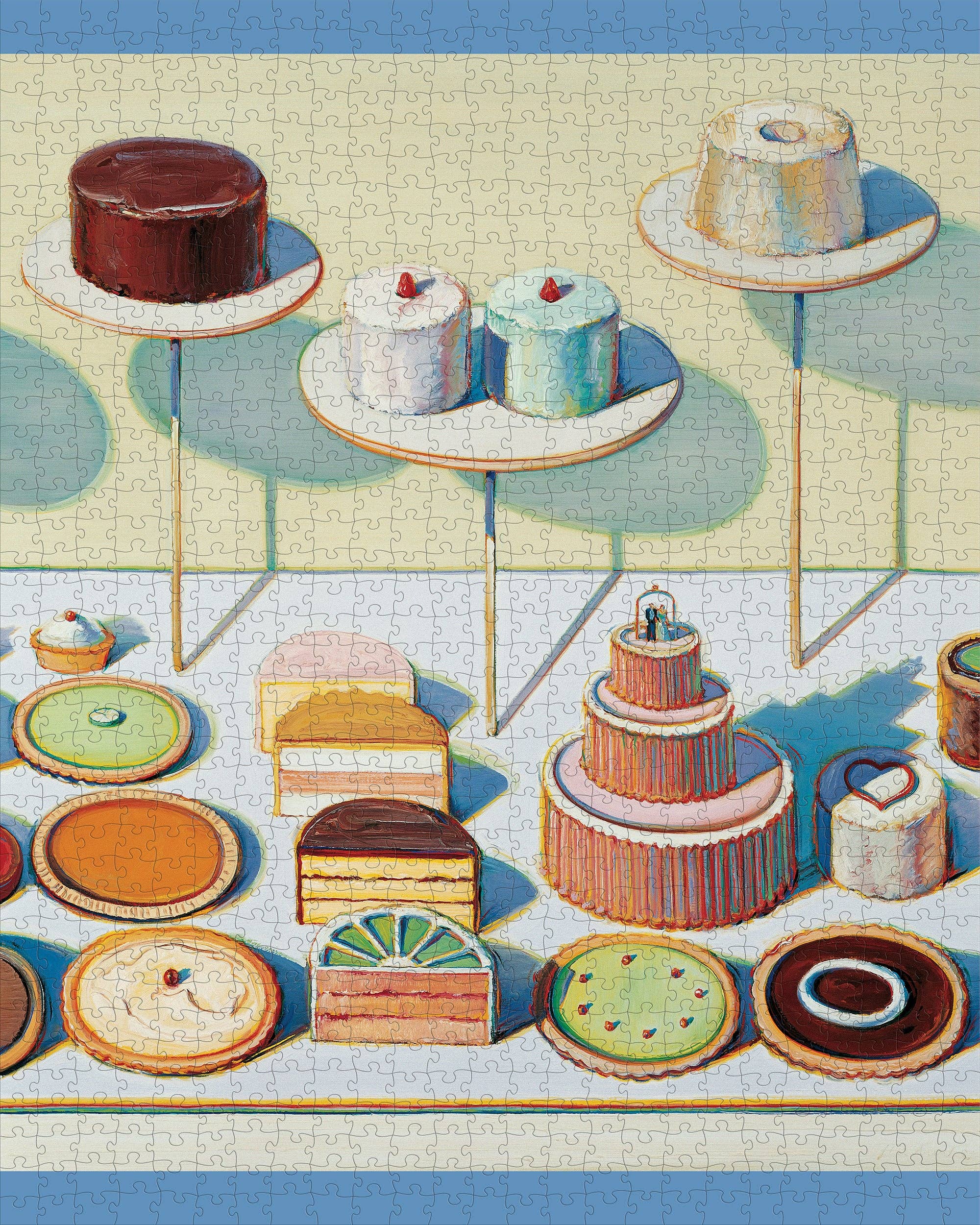 Pomegranate - Wayne Thiebaud: Cakes & Pies Jigsaw Puzzle - 1000-Piece