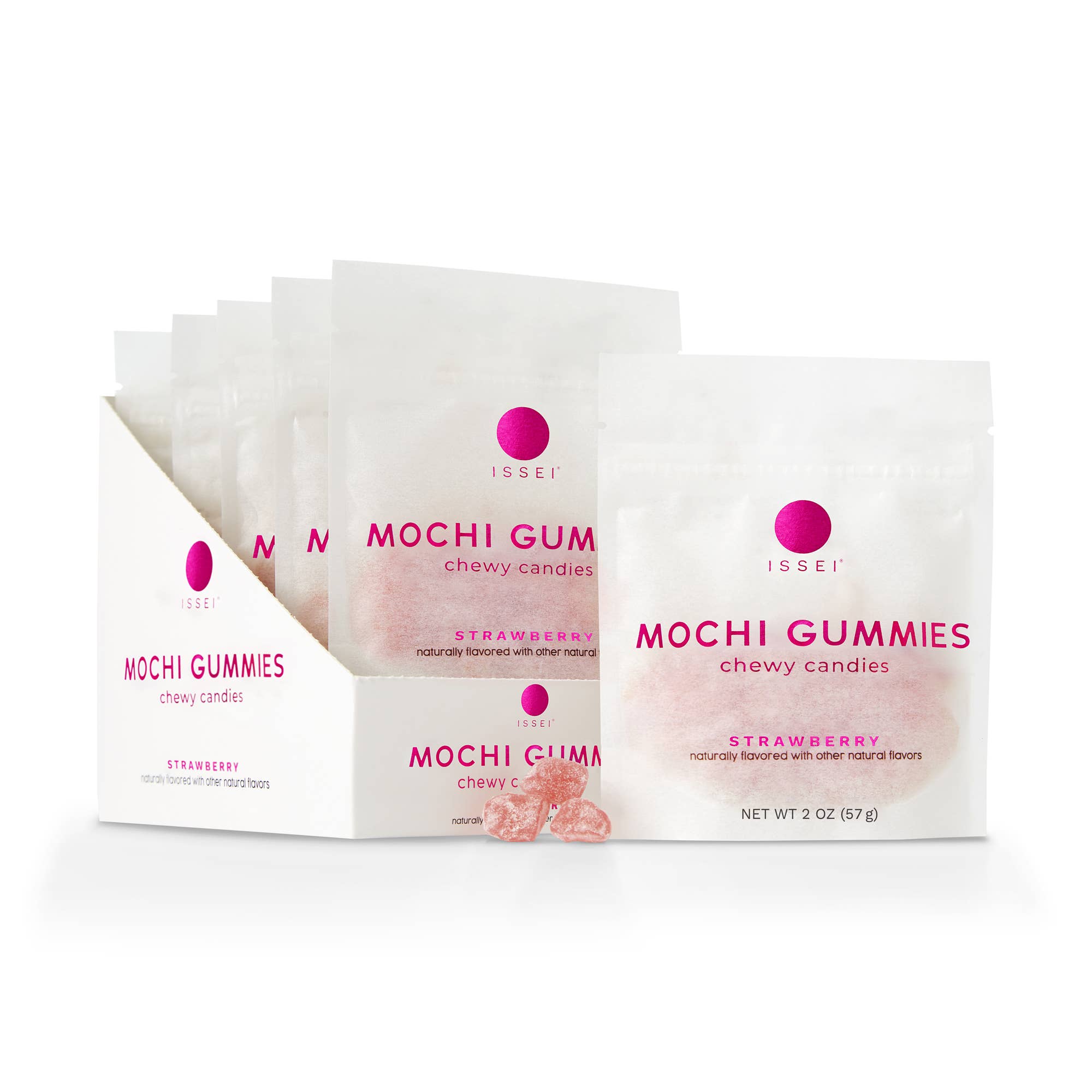 Issei Mochi Gummies - Strawberry