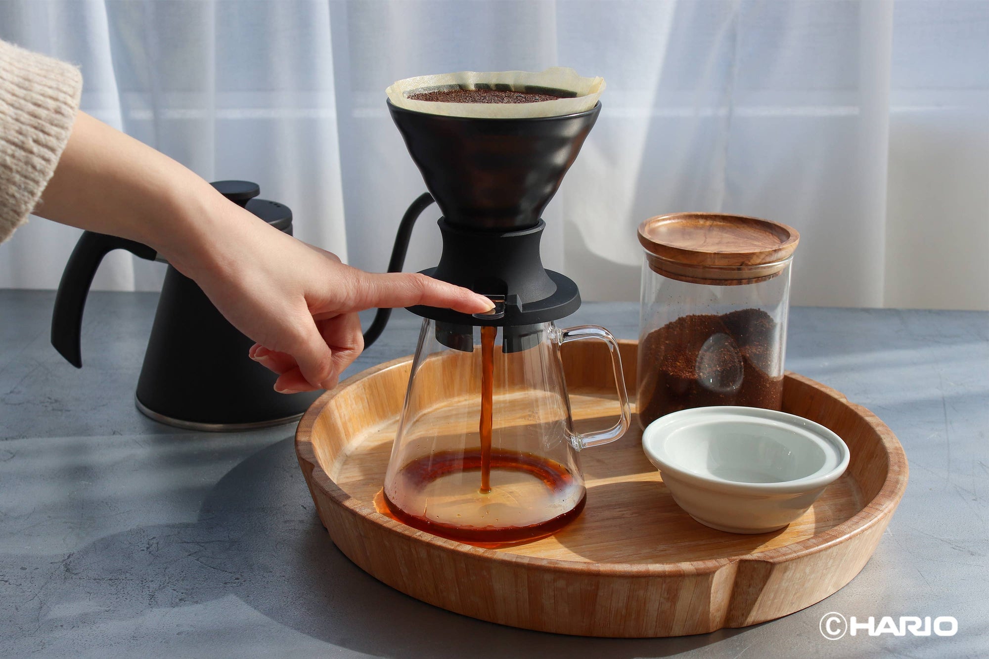 Hario - Ceramic SWITCH Immersion Dripper 02