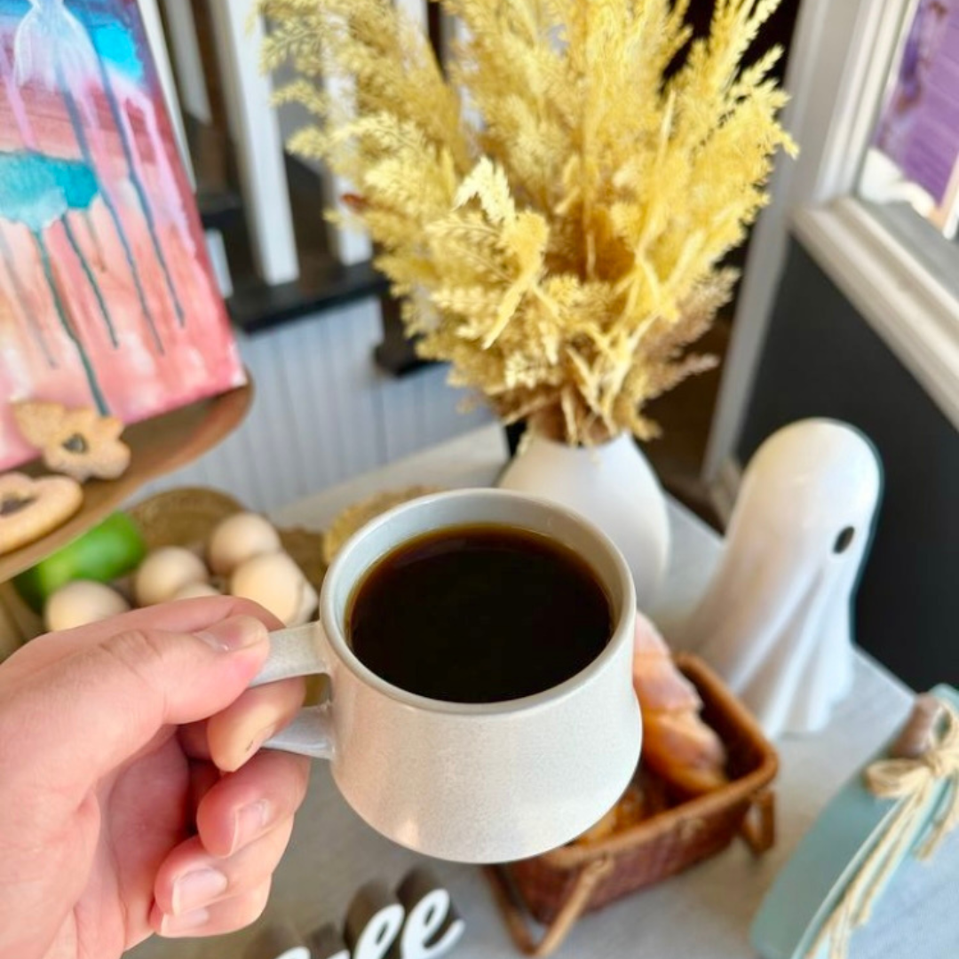 ORIGAMI - Flare Coffee Mug - Vintage Black