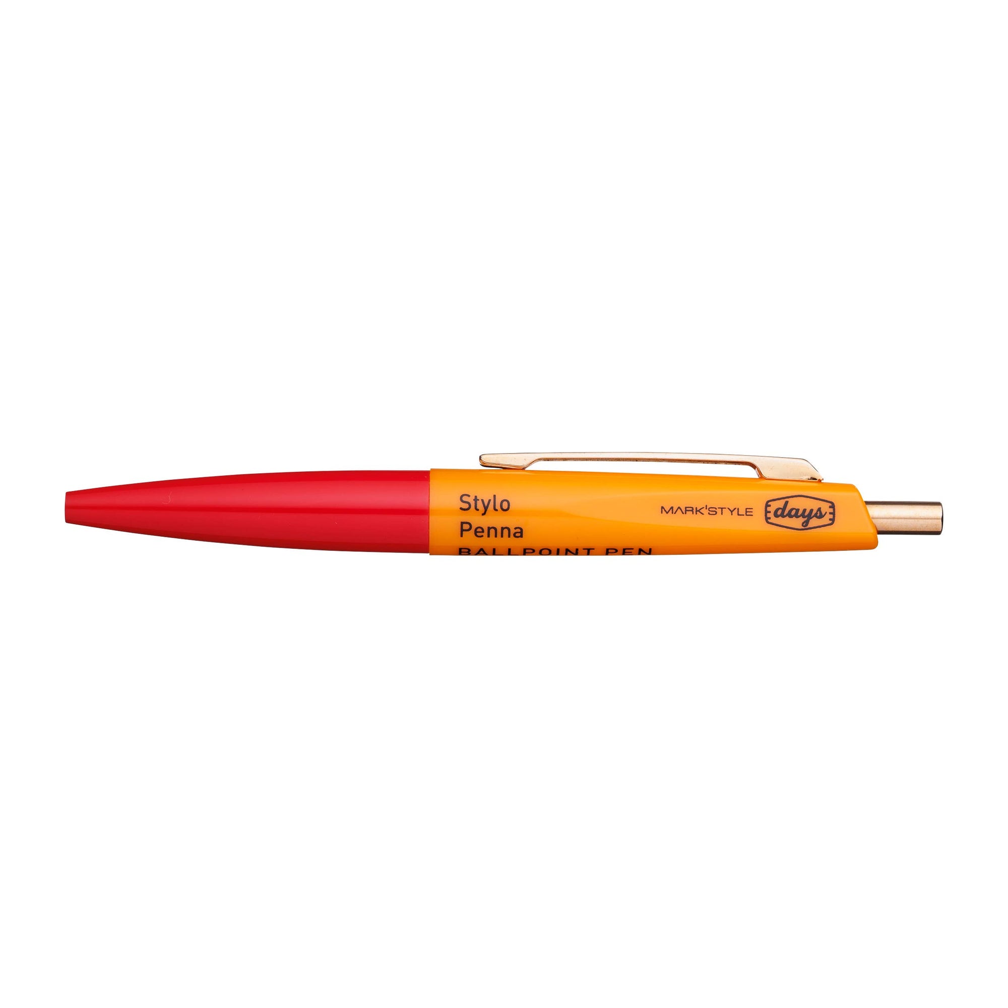 MARK'STYLE - Mini Ball Ink Pen - Beige-Mint