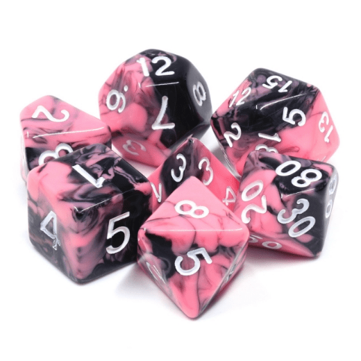 Watermelon Cream RPG Dice Set