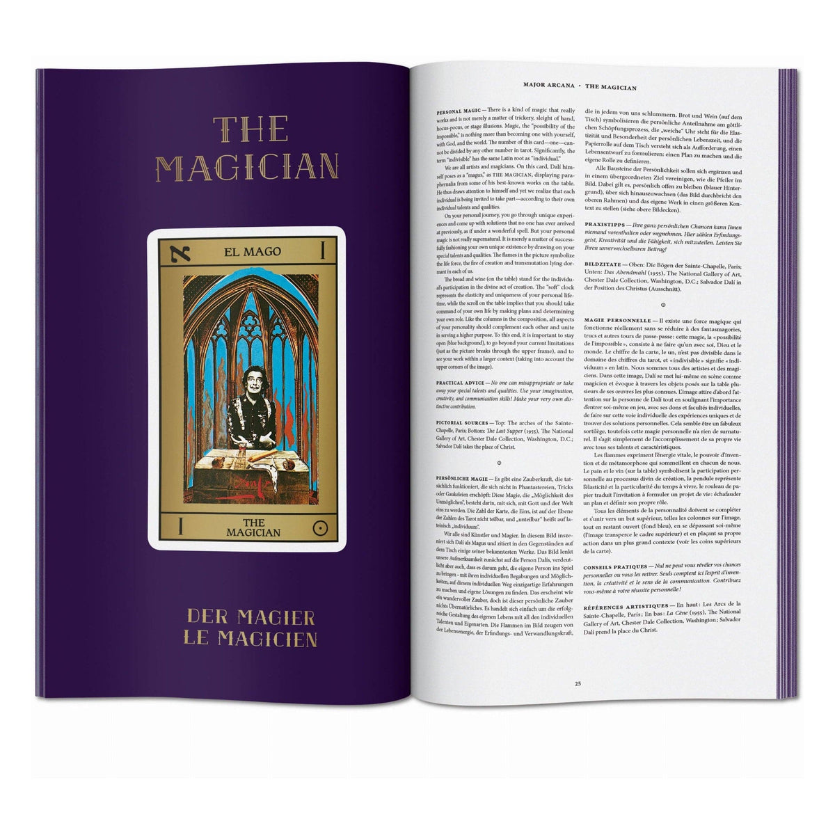 Dalí Tarot (German, French, English)