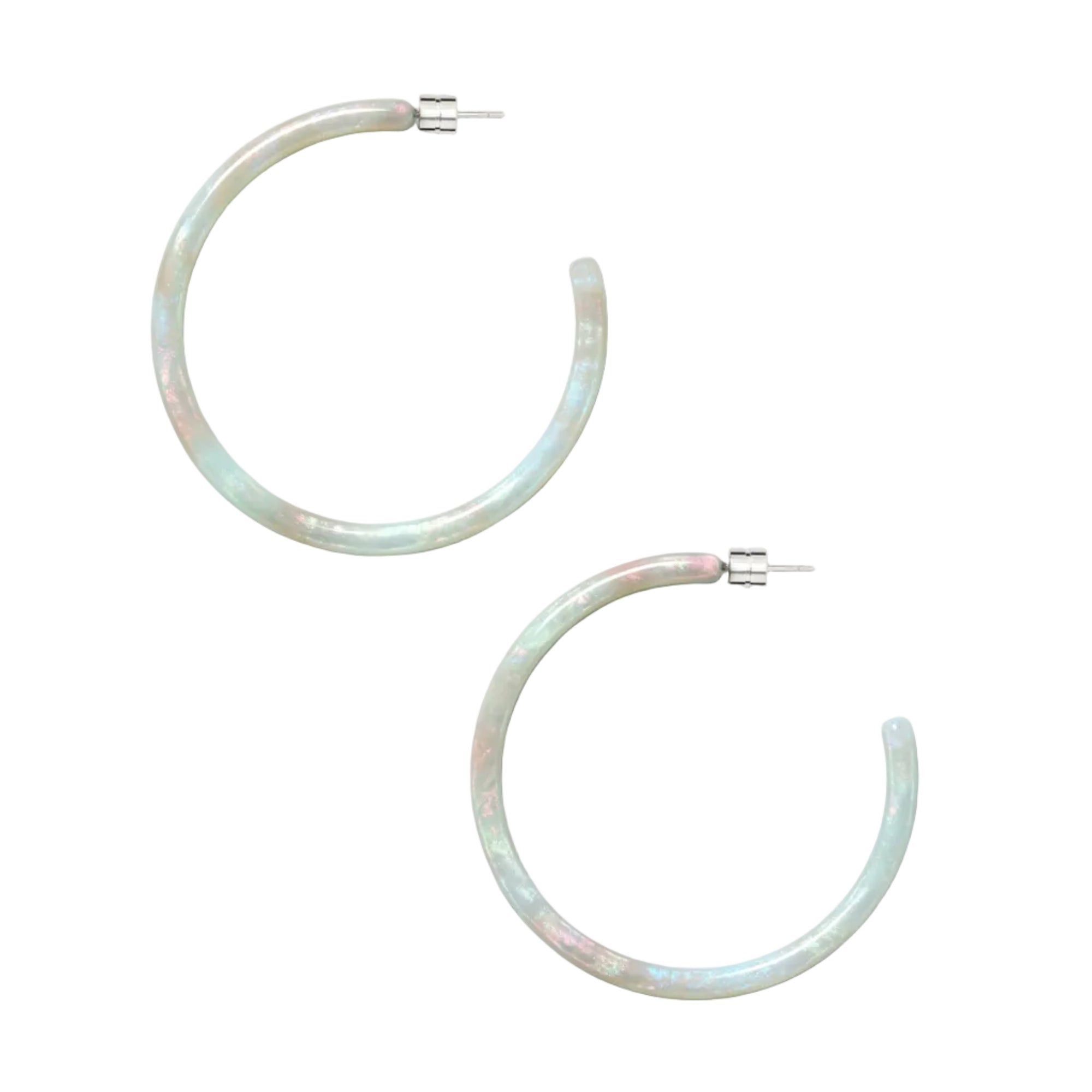 MACHETE - Large Hoops - Astral Mint