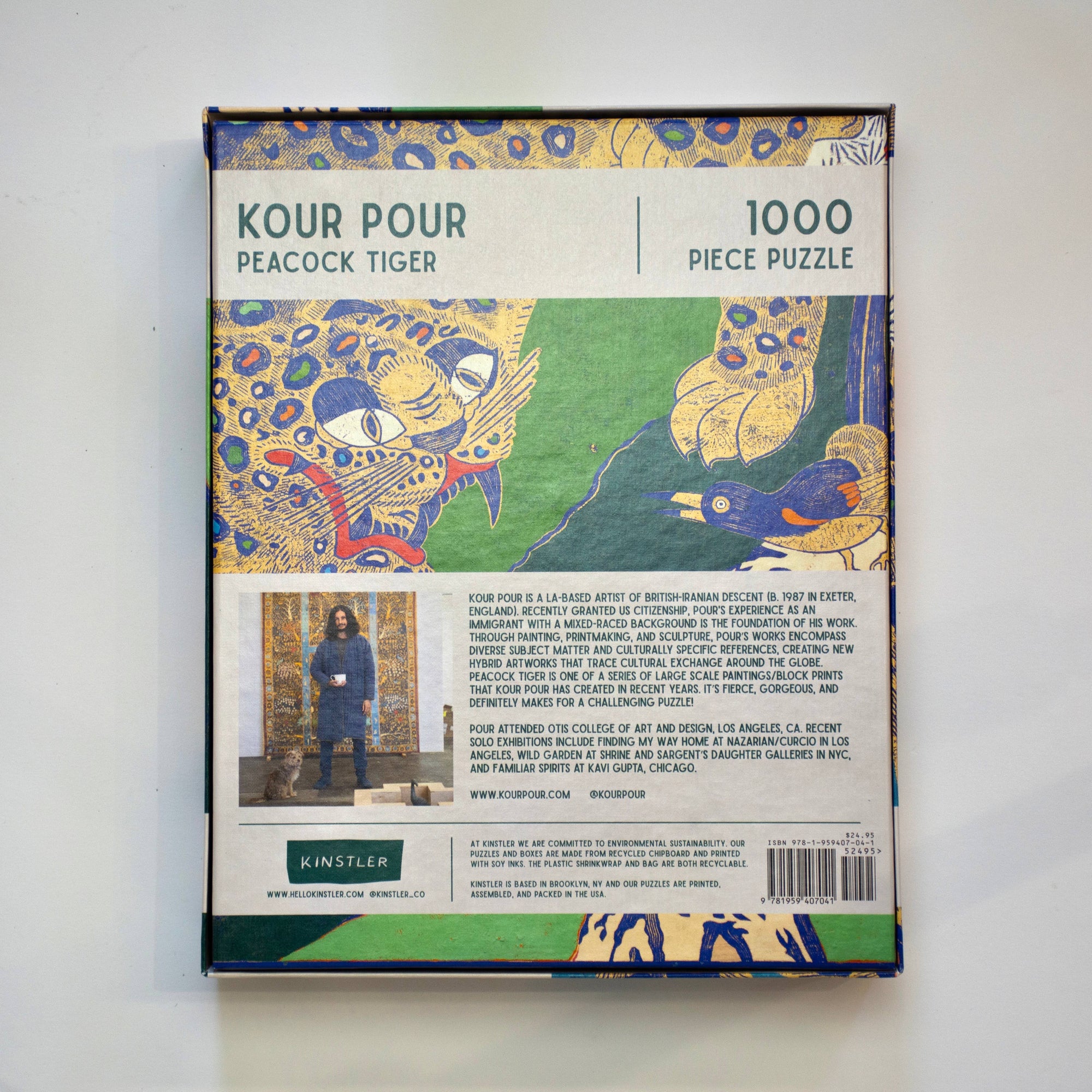 Kinstler Puzzles - Peacock Tiger