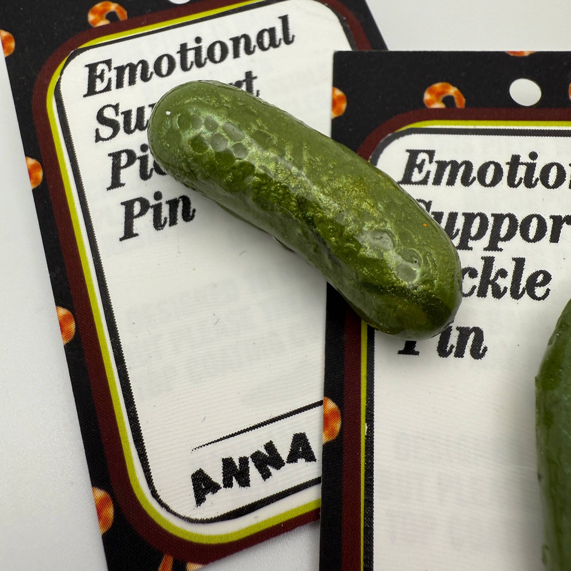 Anna Chovie - Pickle Novelty Lapel Pin