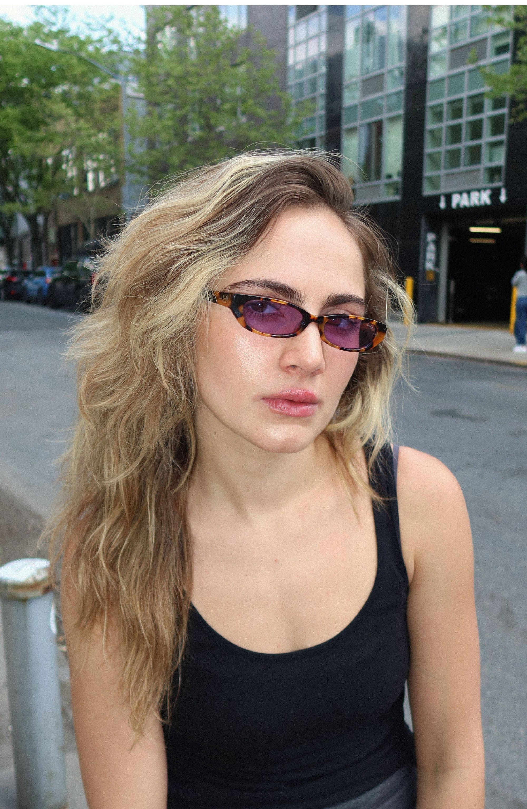 INDY Sunglasses - Gisele Lilac Polarized Sunglasses – UV Protection