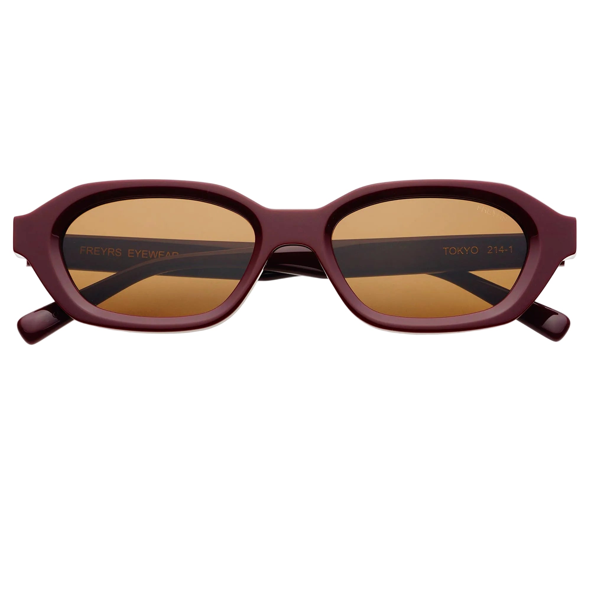 FREYRS - Tokyo Sunglasses - Burgundy