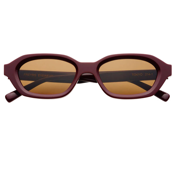 FREYRS - Tokyo Sunglasses - Burgundy