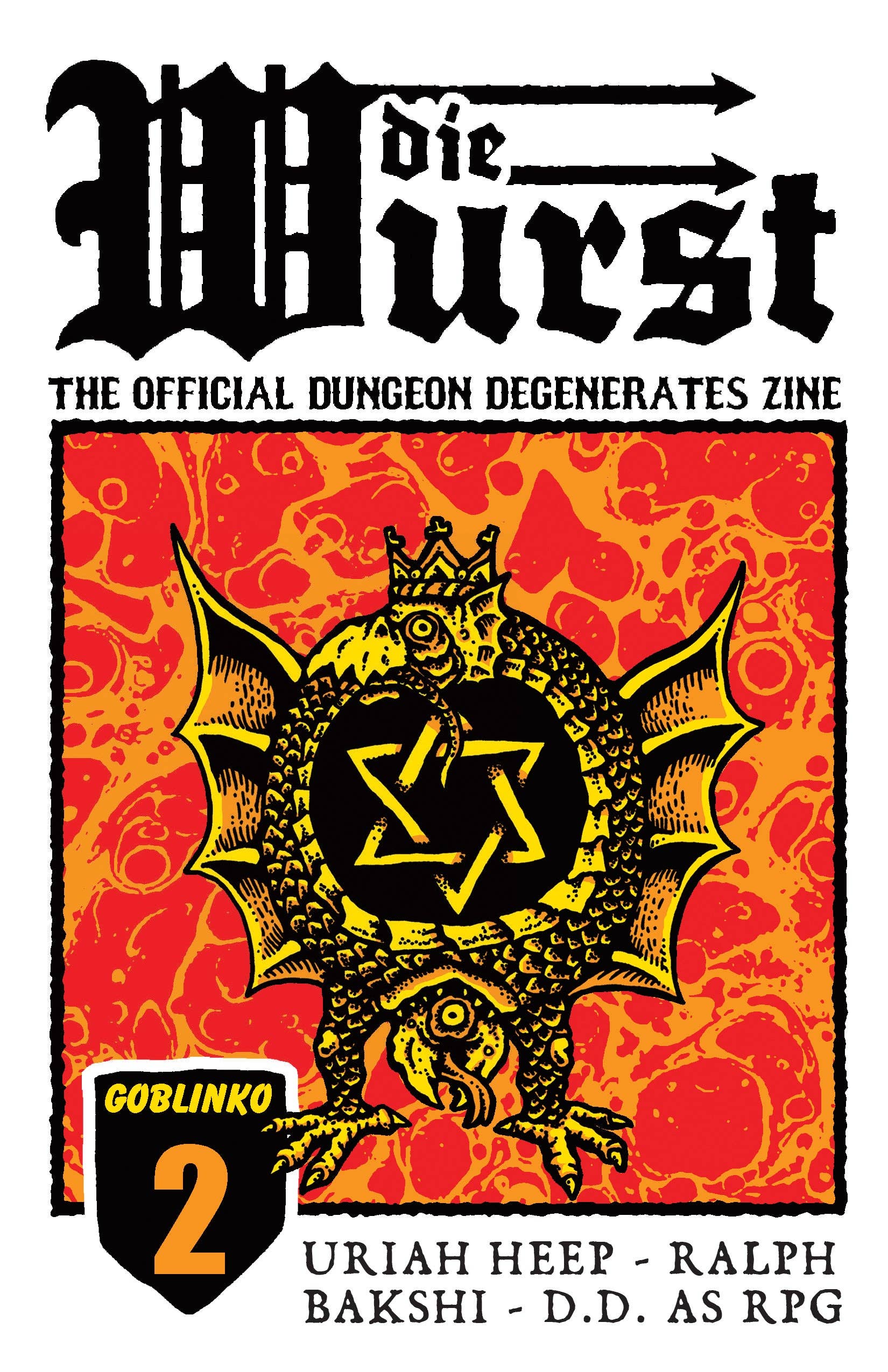 GOBLINKO - Die Wurst Zines 1-4 at Space Camp in Portland, Oregon