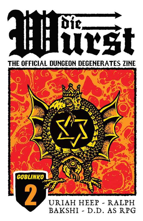 GOBLINKO - Die Wurst Zines 1-4 at Space Camp in Portland, Oregon