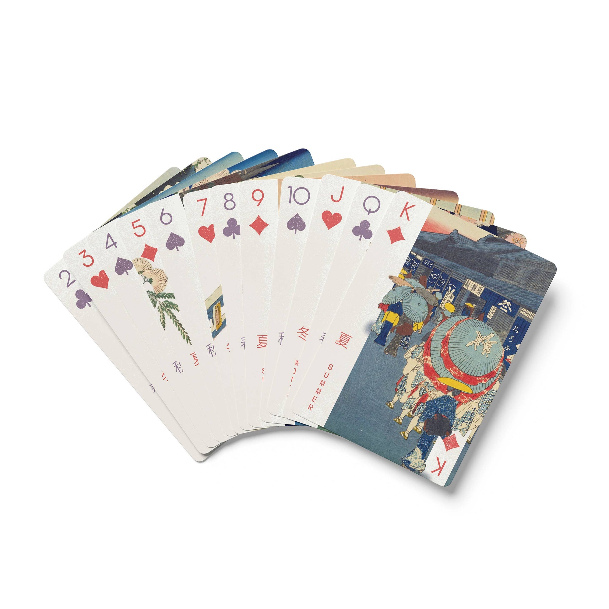 Pomegranate - Hiroshige Playing Cards