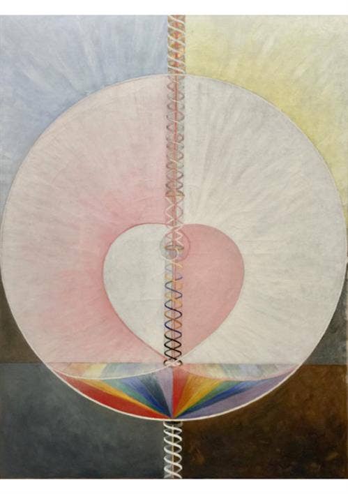 Hilma af Klint - The Dove - Sticker
