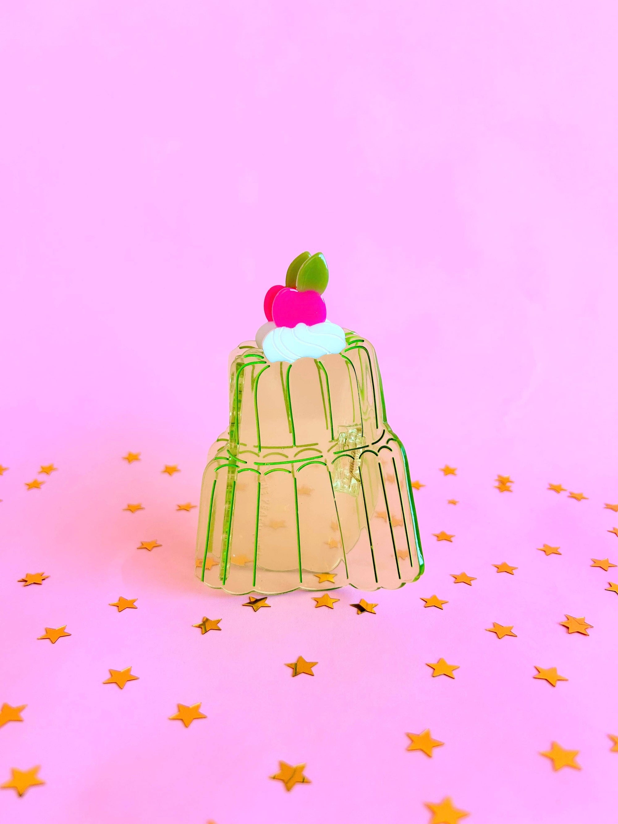 CHUNKS Hair Claw Clip - Jello